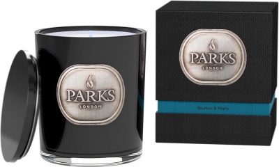 Parks London Geurkaars Platinum - Bourbon & Maple
